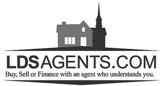 LDSAGENTS.COM BUY, SELL OR FINANCE WITH AN AGENT WHO UNDERSTANDS YOU. logo