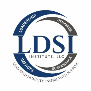 LDSI INSTITUTE LLC, LEADERSHIP DYNAMICS SUSTAINABLE IMPACTS LEAD WITH HUMILITY, INSPIRE WITH PURPOSE logo
