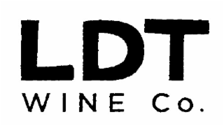 LDT WINE CO. logo