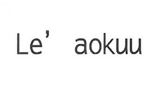 LE' AOKUU logo