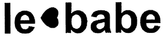 LE BABE logo