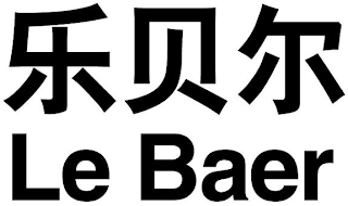 LE BAER logo