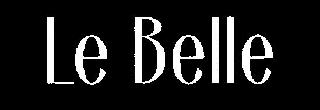 LE BELLE logo