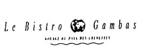 LE BISTRO GAMBAS VOYAGE AU PAYS DES CREVETTES logo
