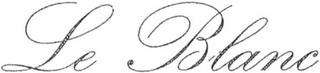 LE BLANC logo