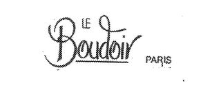LE BOUDOIR PARIS