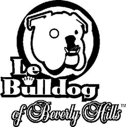 LE BULLDOG OF BEVERLY HILLS logo
