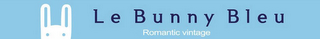 LE BUNNY BLEU ROMANTIC VINTAGE logo