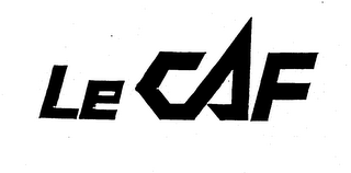 LE CAF logo