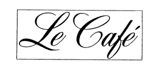 LE CAFE' logo