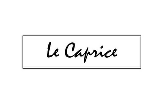 LE CAPRICE logo