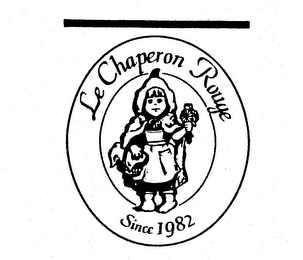 LE CHAPERON ROUGE SINCE 1982 logo