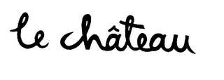 LE CHATEAU logo