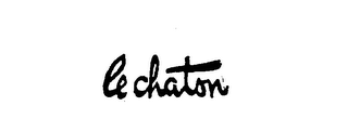 LE CHATON logo