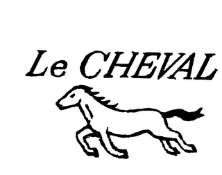 LE CHEVAL logo