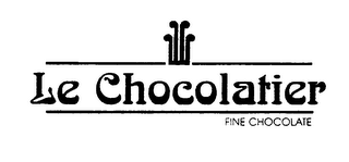 LE CHOCOLATIER FINE CHOCOLATE logo
