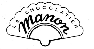 LE CHOCOLATIER MANON logo