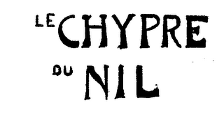 LE CHYPRE DU NIL logo