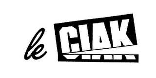 LE CIAK logo