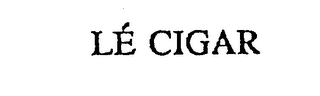 LE CIGAR logo