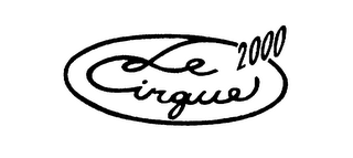 LE CIRQUE 2000 logo