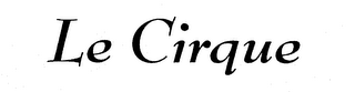 LE CIRQUE logo