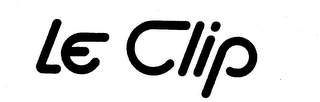 LE CLIP logo