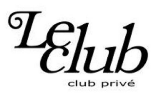 LE CLUB CLUB PRIVE logo