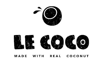 LE COCO MADE WITH REAL COCONUT logo