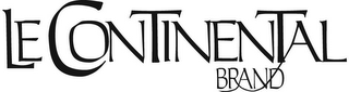 LE CONTINENTAL BRAND logo