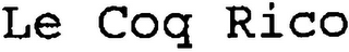 LE COQ RICO logo