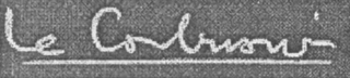 LE CORBUSIER logo