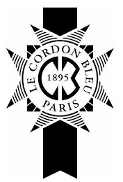LE CORDON BLEU PARIS CB 1895 logo