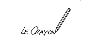 LE CRAYON logo