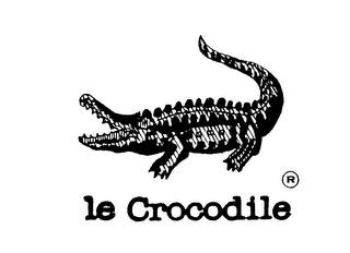 LE CROCODILE logo