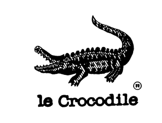 LE CROCODILE logo