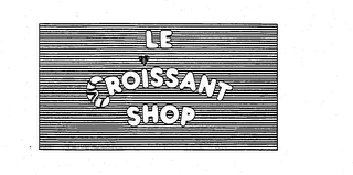 LE CROISSANT SHOP logo
