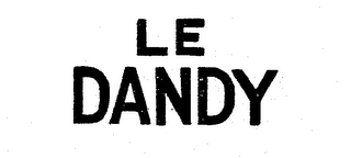 LE DANDY logo