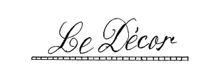 LE DECOR logo