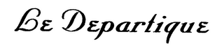 LE DEPARTIQUE logo