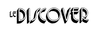 LE DISCOVER logo