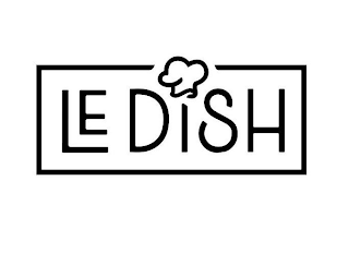 LE DISH logo