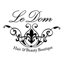 LE DOM HAIR & BEAUTY BOUTIQUE logo