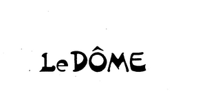 LE DOME logo