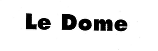 LE DOME logo