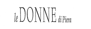 LE DONNE DI PIERA logo