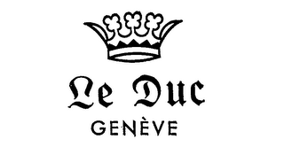 LE DUC GENEVE logo