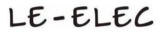 LE-ELEC logo