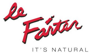 LE FARTER IT'S NATURAL logo