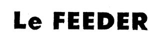 LE FEEDER logo